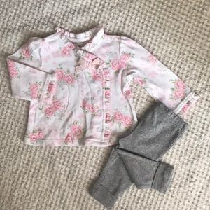 Baby pink rose set